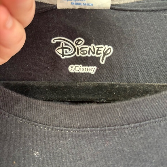 Disney Black T-Shirt with Purple and Multicolor Halloween Minnie Design 3X - Picture 3 of 6